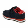 Boy's Navy Blue Red Sneakers
