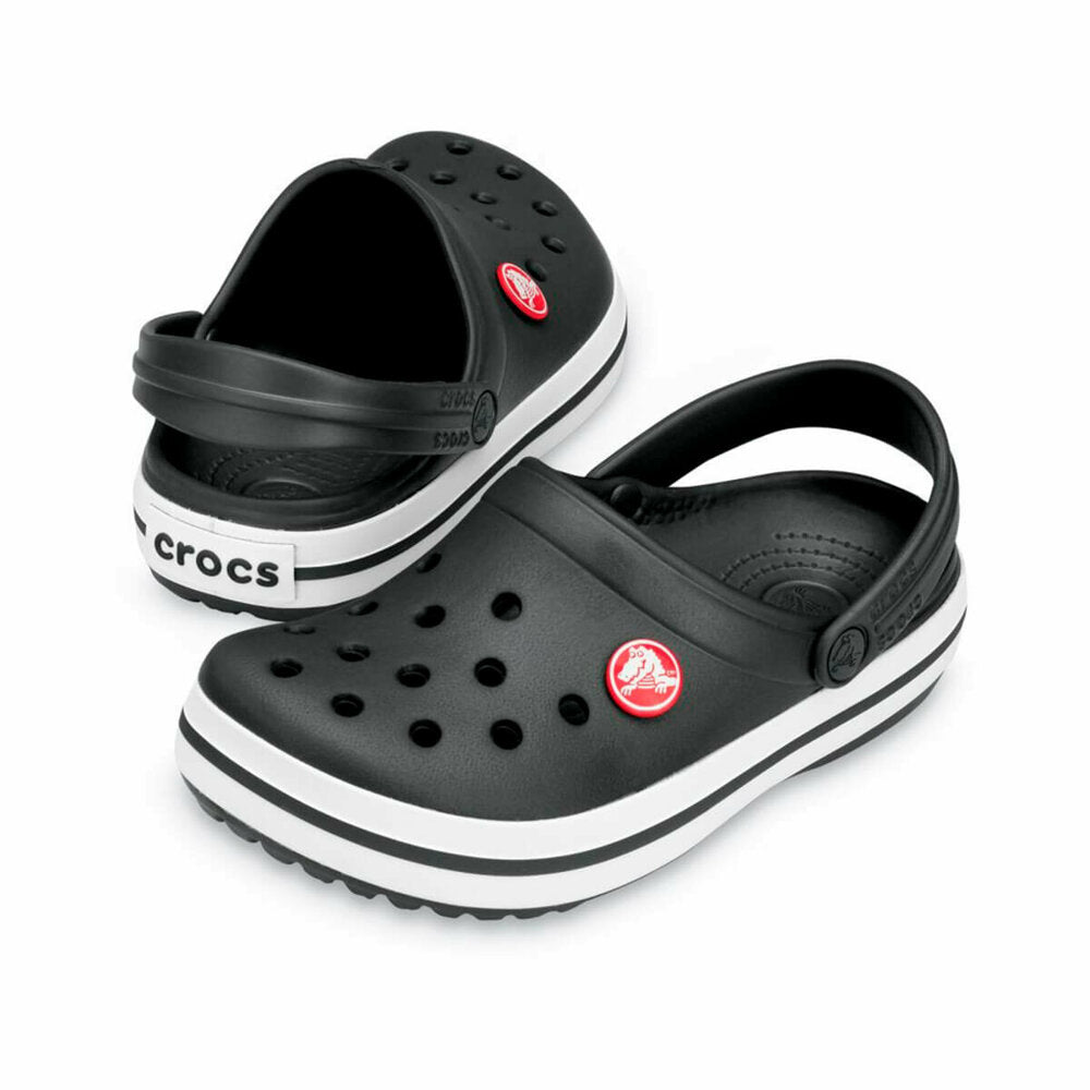 Kid's Unisex Black Slippers