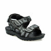 Boy's Camo Pattern Black Sandal