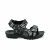Boy's Camo Pattern Black Sandal