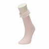 Girl's Lace Detail Pink Socks