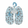 Unisex Kid's Fish Pattern Light Blue Socks