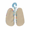 Unisex Kid's Printed Turquoise Slippers