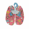 Unisex Kid's Printed Pink Socks