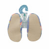 Unisex Kid's Light Turquoise Slippers