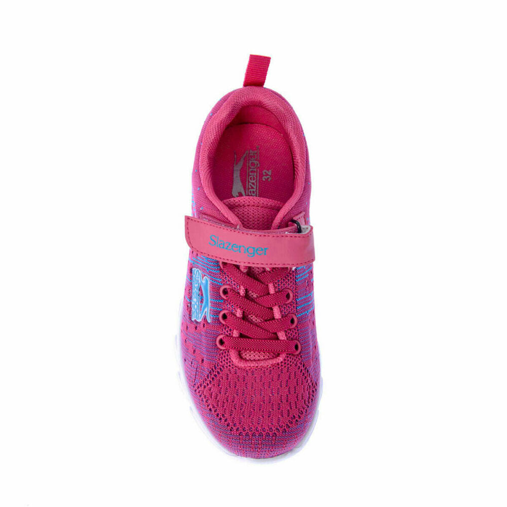 Unisex Kid's Fuchsia Black Sneakers
