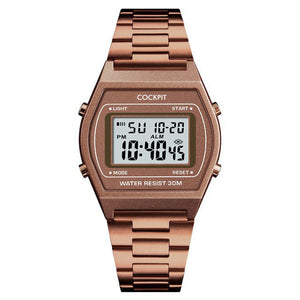 Men's Copper Digital Watch