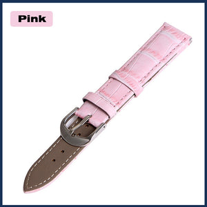 Watch Band Genuine Leather straps 12mm 18mm 20mm 14mm 16mm 19mm  22mm watch High Qualityaccessories men High Quality Brown colors Watch bands weaches