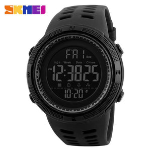 Skmeiwatches   Luxury Brand Mens Sports Watches Dive 50m Digital LED Military Wrist watches  Watch Men Fashion Man Casual Electronics Wrist watches