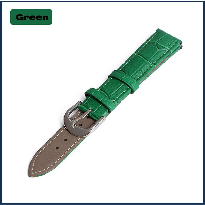 Watch Band Genuine Leather straps 12mm 18mm 20mm 14mm 16mm 19mm  22mm watch High Qualityaccessories men High Quality Brown colors Watch bands weaches