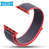 New High Quality Nylon Sport Loop Replacment Band for Apple Watch Series 1 2 3 Lightweight Soft Breathable Woven Strap 38 42mm