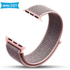 New High Quality Nylon Sport Loop Replacment Band for Apple Watch Series 1 2 3 Lightweight Soft Breathable Woven Strap 38 42mm