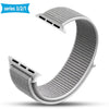 New High Quality Nylon Sport Loop Replacment Band for Apple Watch Series 1 2 3 Lightweight Soft Breathable Woven Strap 38 42mm