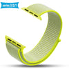 New High Quality Nylon Sport Loop Replacment Band for Apple Watch Series 1 2 3 Lightweight Soft Breathable Woven Strap 38 42mm