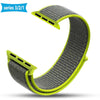 New High Quality Nylon Sport Loop Replacment Band for Apple Watch Series 1 2 3 Lightweight Soft Breathable Woven Strap 38 42mm