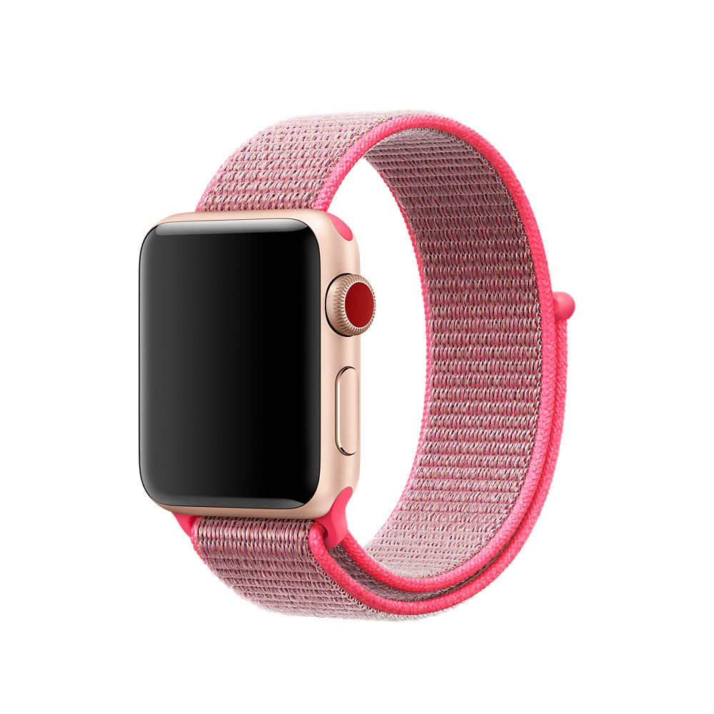 New High Quality Nylon Sport Loop Replacment Band for Apple Watch Series 1 2 3 Lightweight Soft Breathable Woven Strap 38 42mm