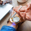 Military USB Charging Lighter Watch Flameless Windproof Cigarette Lighters Rechargeable Electronic light beam TOP Sports Men Watches No Gas 45 carrera watches