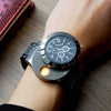 Military USB Charging Lighter Watch Flameless Windproof Cigarette Lighters Rechargeable Electronic light beam TOP Sports Men Watches No Gas 45 carrera watches