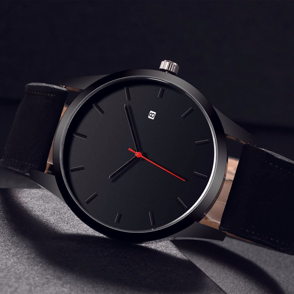 Relogio Masculino watches prices Men Watches Men's Sports Quartz Clock  Man Leather Military Wristwatch