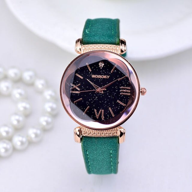 Clothes Style Brand Rose Gold Watches Women ladies casual dress quartz Watches Women watches online