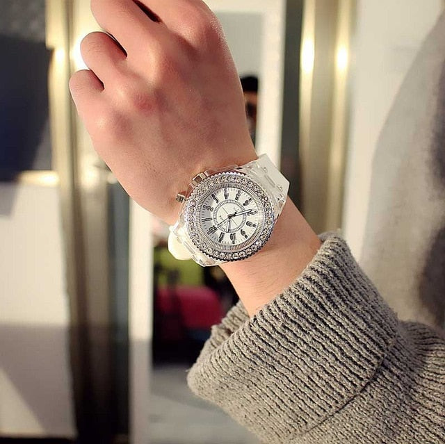 men's watches Night time Flash Luminous Watch Personality lovers jellies woman