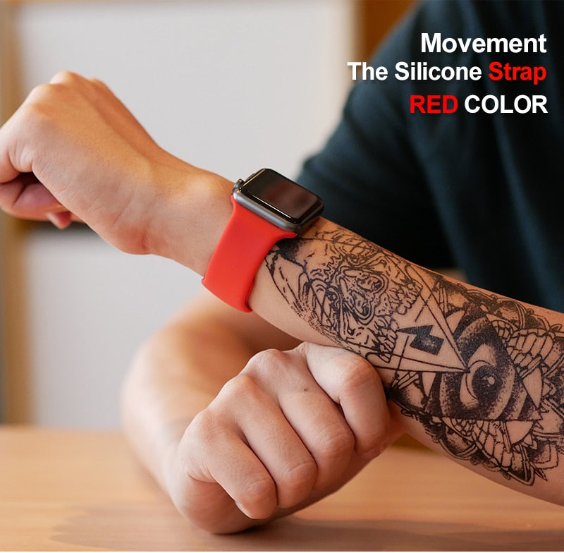 Soft Silicone  weaches Replacement Sport Band For 38mm Apple Watch Series1 2 42mm Wrist Bracelet Strap For i Watch Sports Edition weaches