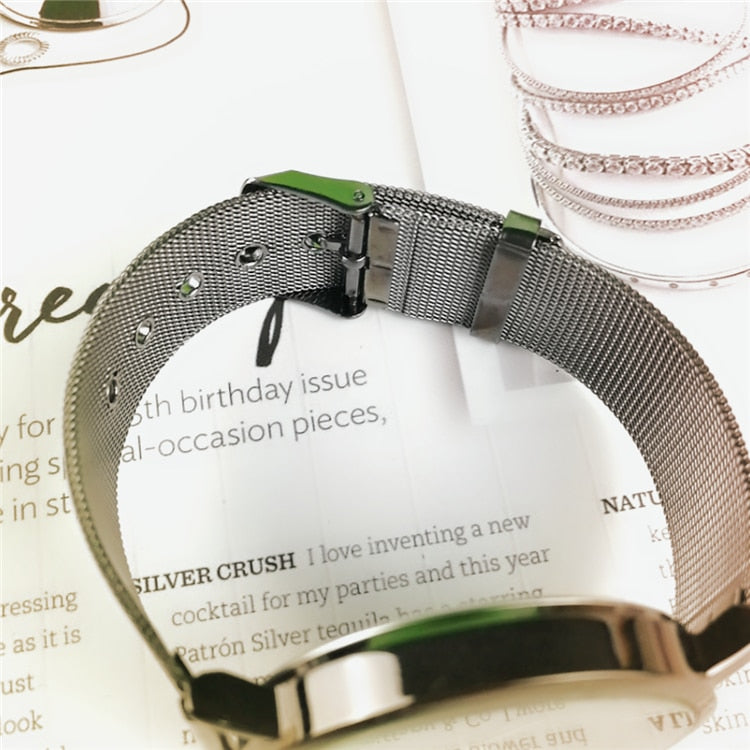 2019 Luxury Women Metal Mesh Watch Simplicity Classic Wrist Fashion Casual Quartz High Quality Women's Watches Relogio Masculino