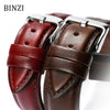 Top  Black Watch Bands weaches  Strap Watch band Leather Men Women i  Genuine 12mm 14mm 16mm 18mm 20mm 22mm Watch Strap Watch Belt watches mans