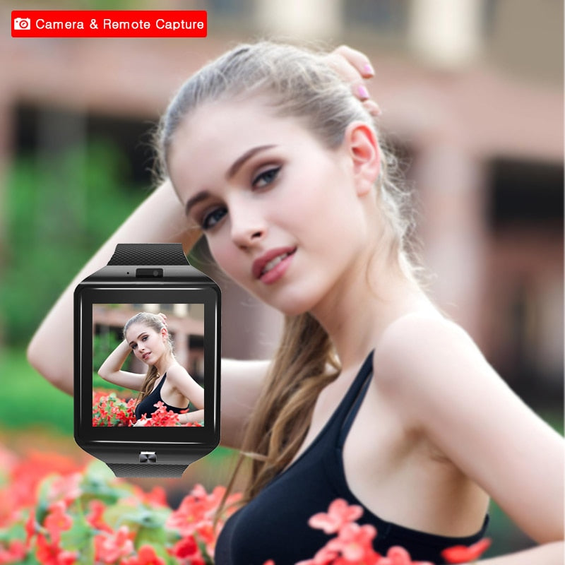 GETIHU DZ09  Smart watch Digital Men Watch Apple iPhone in Samsung Android Mobile Phone Bluetooth SIM TF Card Camera