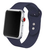Silicone band for Apple Watch 38mm 42mm 40mm 44mm Replacement Sport Strap Rubber Wristband for iwatch series 4 3 2 1 watch band