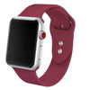 Silicone band for Apple Watch 38mm 42mm 40mm 44mm Replacement Sport Strap Rubber Wristband for iwatch series 4 3 2 1 watch band