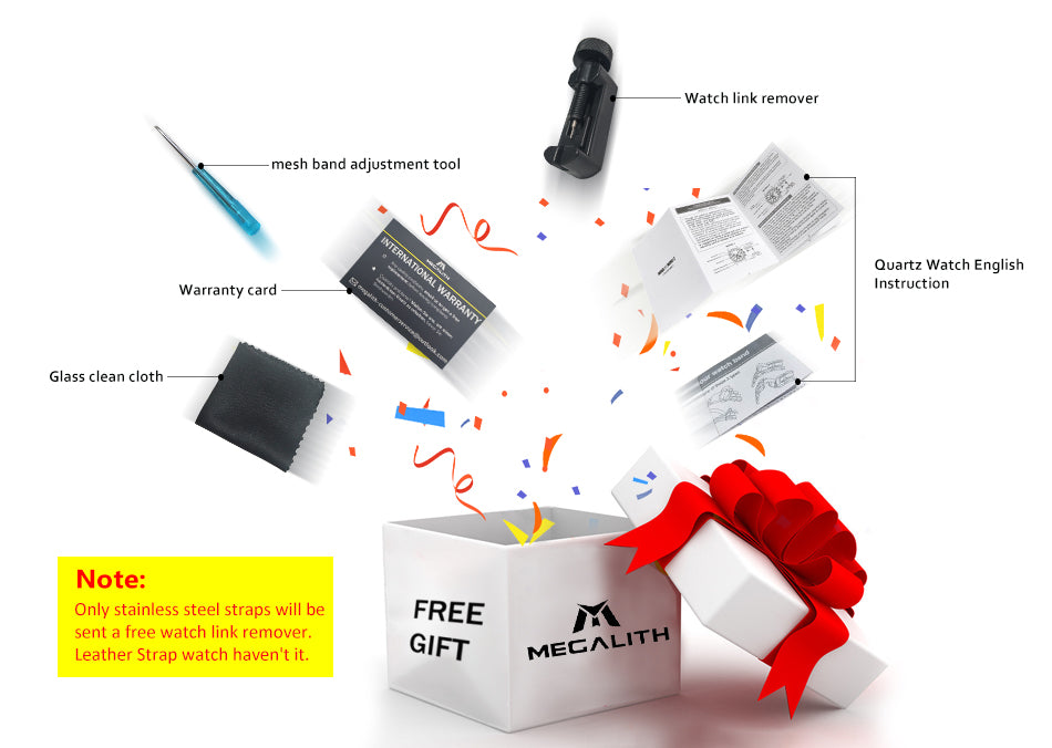 Brand Rose Gold MEGALITH Waterproof Watch Big Dial Sport Watches Men watches prices Top Luxury Brand Clock watches online