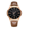 YAZOLE Rose Gold Wrist Watch Men Top Brand Luxury Famous Male Clock Quartz Top Watch Golden Wristwatch