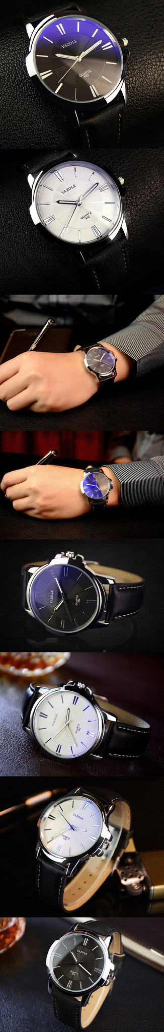 YAZOLE 2019 Fashion Quartz Watch Men  Watches Top Brand Luxury Male Clock Business Mens Wrist Watch Man Wateches Hodinky Relogio Masculino