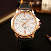 YAZOLE Rose Gold Wrist Watch Men Top Brand Luxury Famous Male Clock Quartz Top Watch Golden Wristwatch