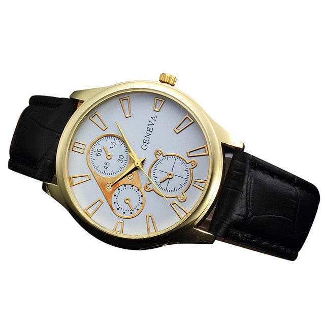 Luxury Brand Watches Quartz Clock Fashion Leather  Watch  Sports watches Classic Watches Brands