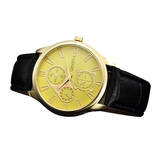 Luxury Brand Watches Quartz Clock Fashion Leather  Watch  Sports watches Classic Watches Brands
