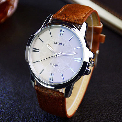 YAZOLE 2019 Fashion Quartz Watch Men  Watches Top Brand Luxury Male Clock Business Mens Wrist Watch Man Wateches Hodinky Relogio Masculino