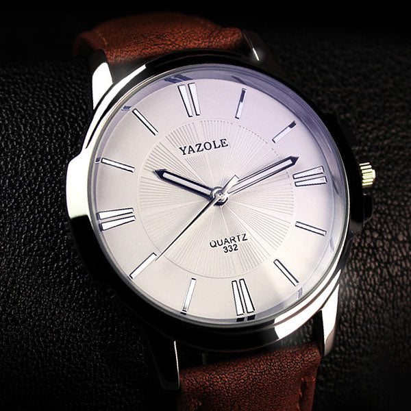 YAZOLE 2019 Fashion Quartz Watch Men  Watches Top Brand Luxury Male Clock Business Mens Wrist Watch Man Wateches Hodinky Relogio Masculino