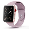 Silicone band for Apple Watch 38mm 42mm 40mm 44mm Replacement Sport Strap Rubber Wristband for iwatch series 4 3 2 1 watch band