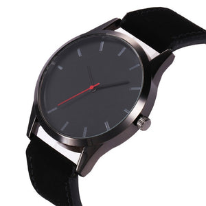 Fashion Large Dial Military Top Quartz Men Watch Leather watches prices swiss quartz