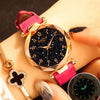 Fashion Women Watches 2019 Best Sell Star Sky Dial Clock Luxury Rose Gold Women's Bracelet Quartz Wrist Watches New Dropshipping