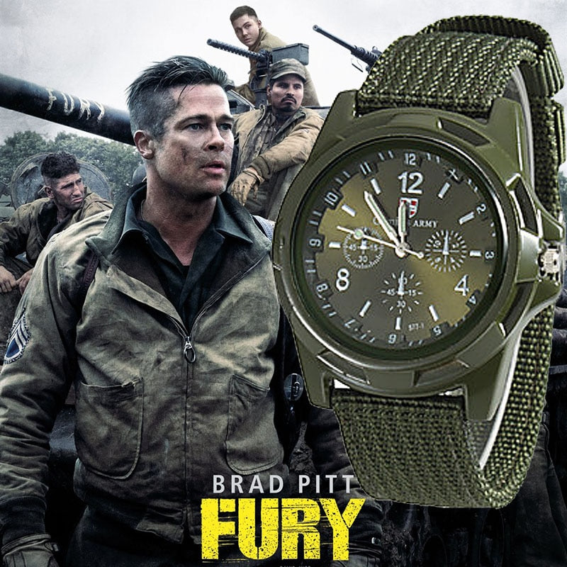 Men Nylon band Military  watch Gemius Army watch High Quality Quartz Movement Men sports watch Casual wrist watches.men sports watch.men's sportswatch. movado  men's edition watch.army watches  cap.army watch cover.